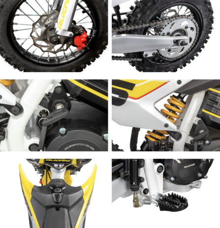 Velocifero Enduro Bike 12/10  | 1000W 60V Lithium